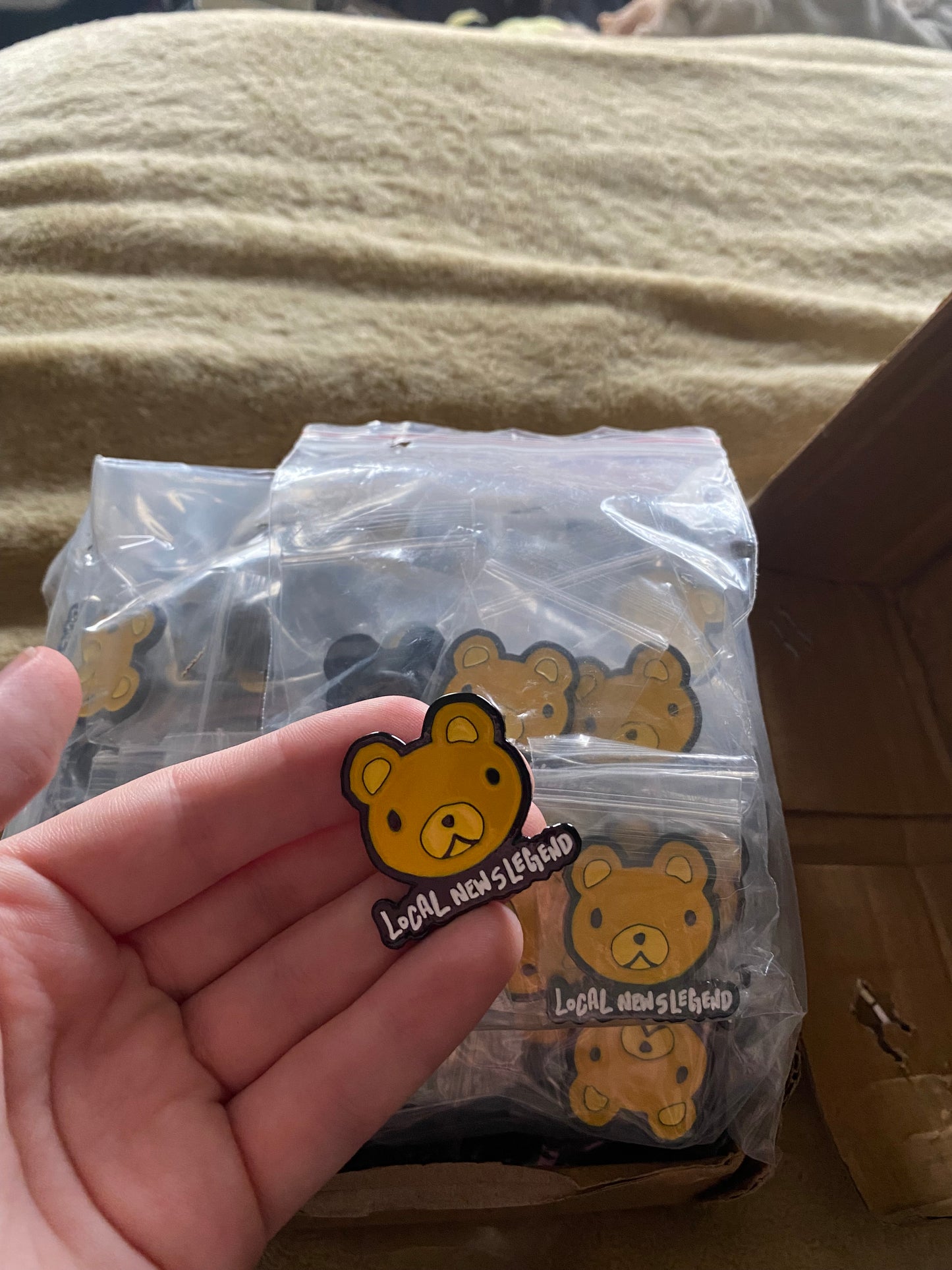 Teddy Bear Enamel Pin