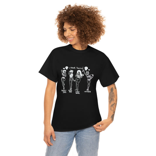 DINER DOLLS FULL GANG TEE