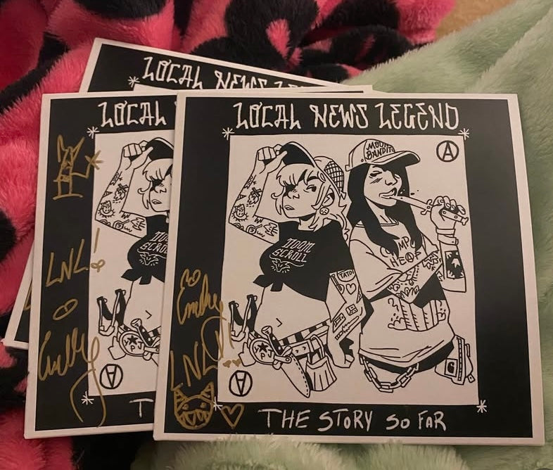 Signed LNL CD (story so far)
