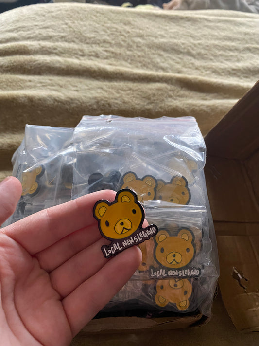 Teddy Bear Enamel Pin