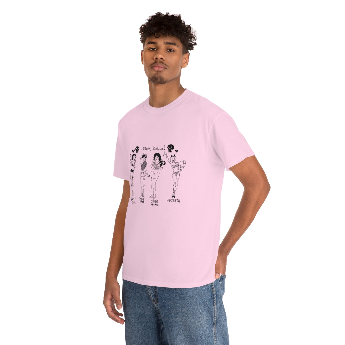 DINER DOLLS FULL GANG TEE