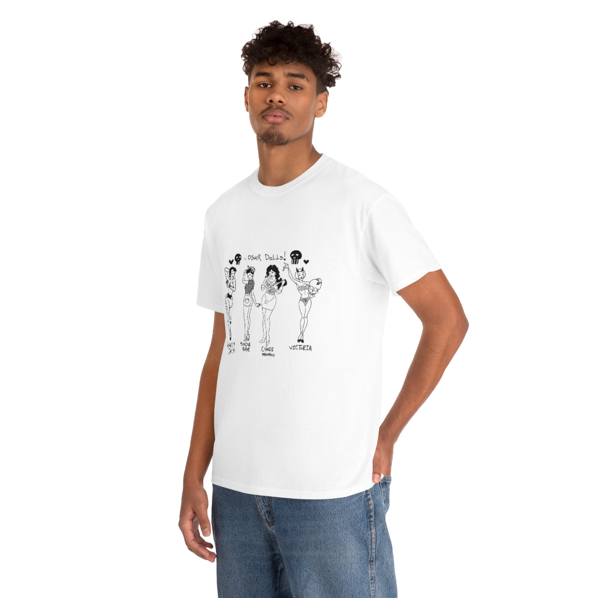 DINER DOLLS FULL GANG TEE