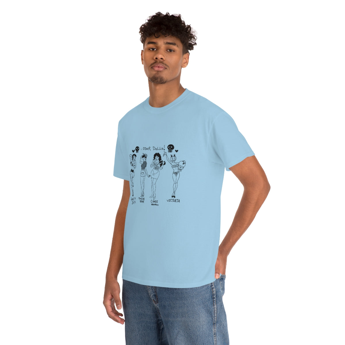 DINER DOLLS FULL GANG TEE
