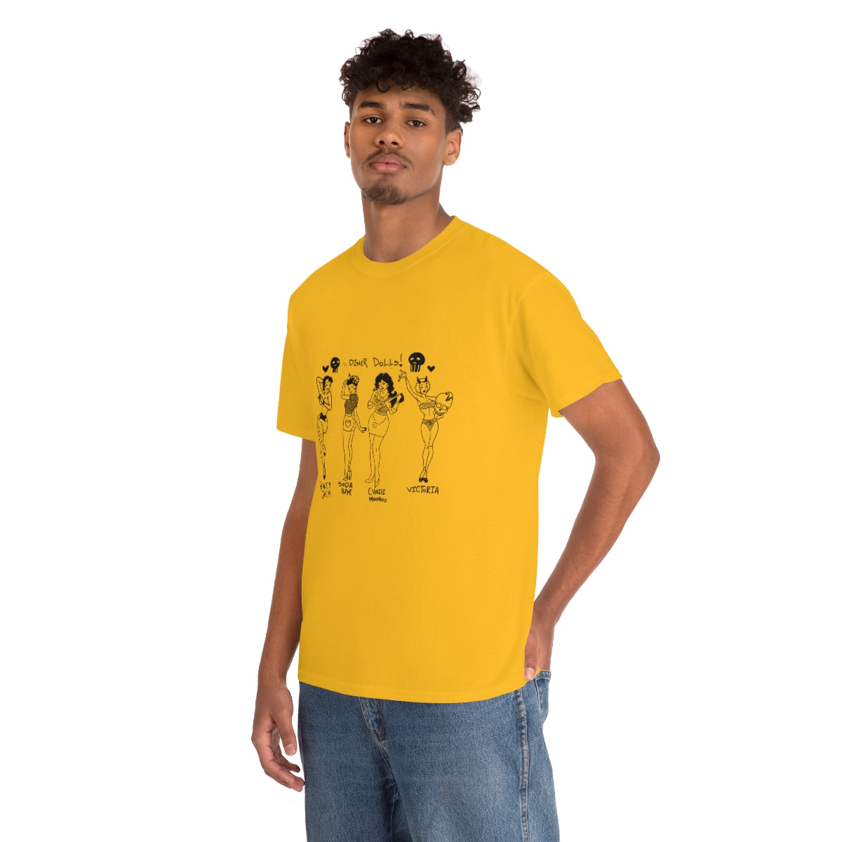 DINER DOLLS FULL GANG TEE