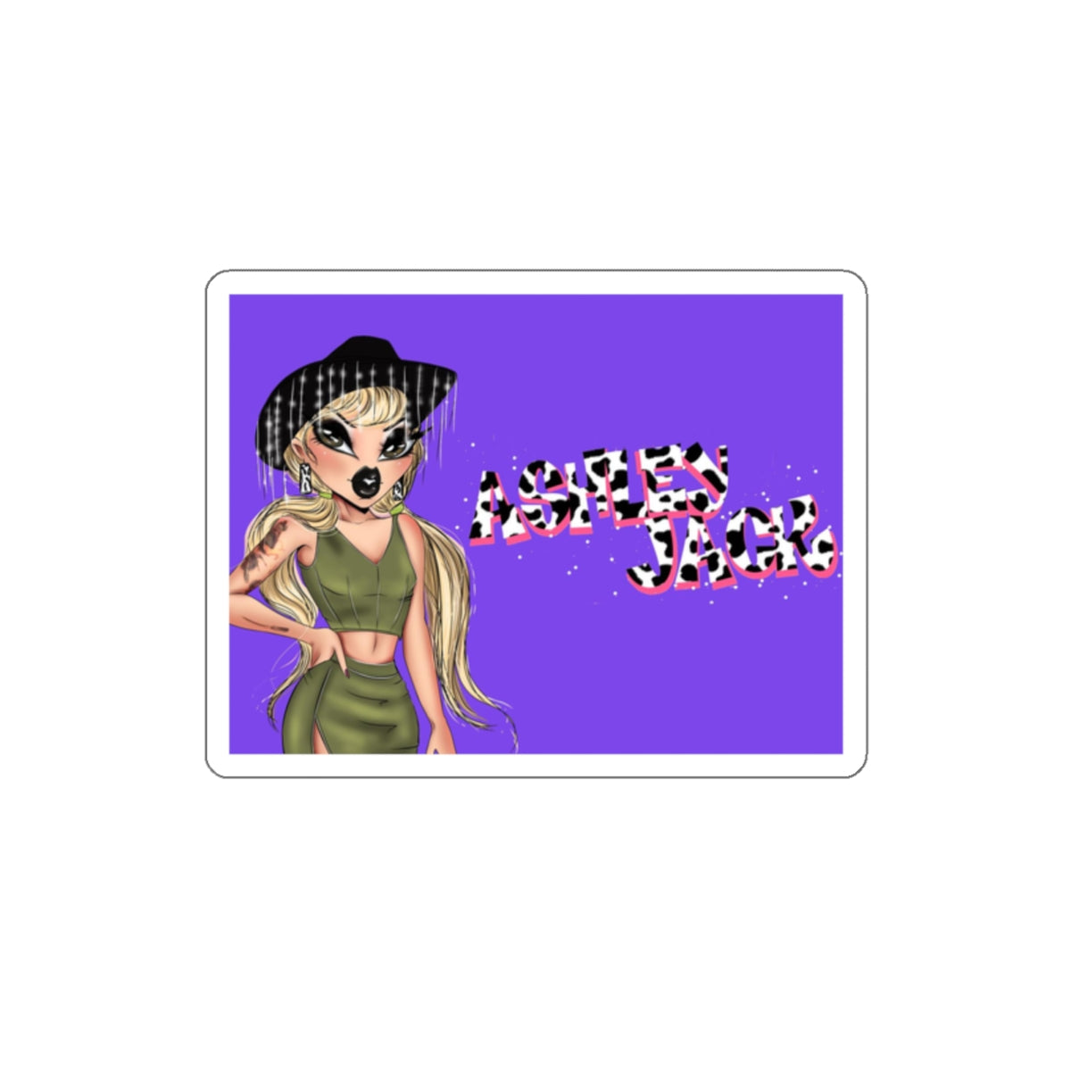 ASHLEY JACK STICKER